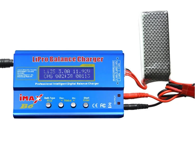IMAX B6 80W Battery Charger Lipo NiMh Li-ion Ni-Cd Digital Lipro Balance Charger Discharger AC Power 12V 5A Adapter For Rc Car