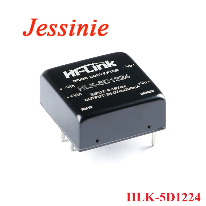 DC-DC Isolated Converter Power Supply Module 5W 12V 24V 5D2405/5D1205/5D1212/5D1215/5D2412 VRB2403/2409/2415/2424YMD-5WR3