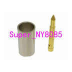 1Pcs Connector N male plug crimp RG58 RG142 LMR195 RG400 cable straight Wire Terminals