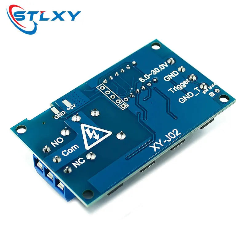 DC 5V 12V 24V LED Light Digital Time Delay Relay Trigger Cycle Timer Delay Switch Circuit Board Timing Control Module DIY stlxy
