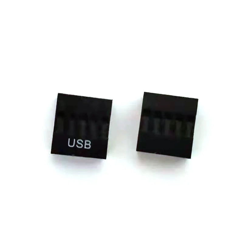 20pcs Printed DuPont Shell Connector for Computer Mainframe Audio, HDD LED, USB, +P, -P, Reset, Power SW, Speaker Connectors