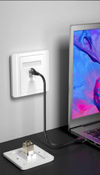 86 Type Computer Socket Panel CAT5E CAT6/6A/7/8 Network Module RJ45 Keystone Cable Interface Outlet Wall Switch