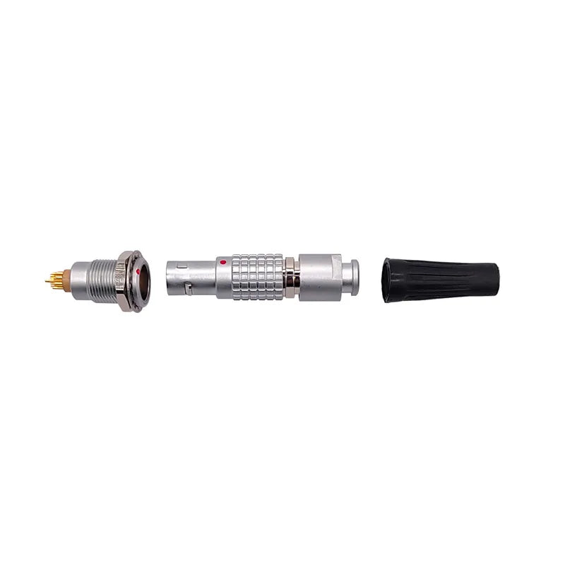 1Set 0B Connector 2 3 4 5 6 7 9 Pin FGG Plug For Sound Device Metal Circular  Plug Cable Connector EGG Socket