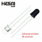 10/50/100 Pairs 5mm 3mm 940nm Infrared Emitter And Receiver Diode LED Pair 301A for Sensor Module