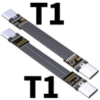 FPV USB3.1 Type-C USB-C FPC Ribbon Extension cable Multicopter Aerial Photography male/male flat cable Gen2 3CM 5CM 10CM 1M 2M