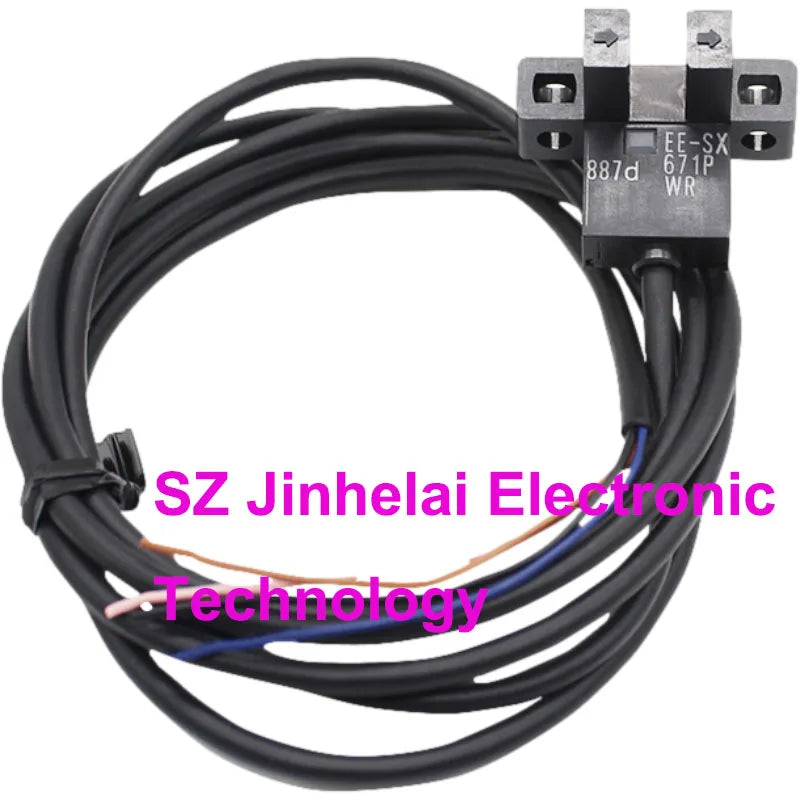 New and Original Omron EE-SX671-WR EE-SX671P-WR EE-SX672-WR EE-SX672P-WR Micro photoelectric switch sensor 1M