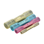 20/50pcs Wire Connection Pipe Terminal Heat Shrink Butt Crimp Terminals Waterproof Insulated Seal Wire Connectors Heat Shrinkab