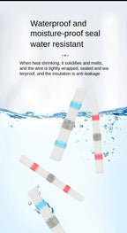 Solder Waterproof Heat Shrink Tubing Insulated Sealed Wire Connectors Car Marine Use Quick Wiring Terminals Cable Butt Sleeve