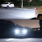 2X P21W led 1156 T20 W21/5W 7443 P21/5W 1800LM W21W Car Bulb 7440 BA15S BAY15D PY21W Auto DRL Light White 1157 LED Brake Light