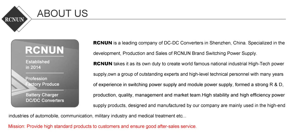 RCNUN 18-90V to 12V 5A 10A 15A 20A DC Converter Step Down Voltage Regulator 24V 36V 48V 60V 72V Transformer Car Power Supply