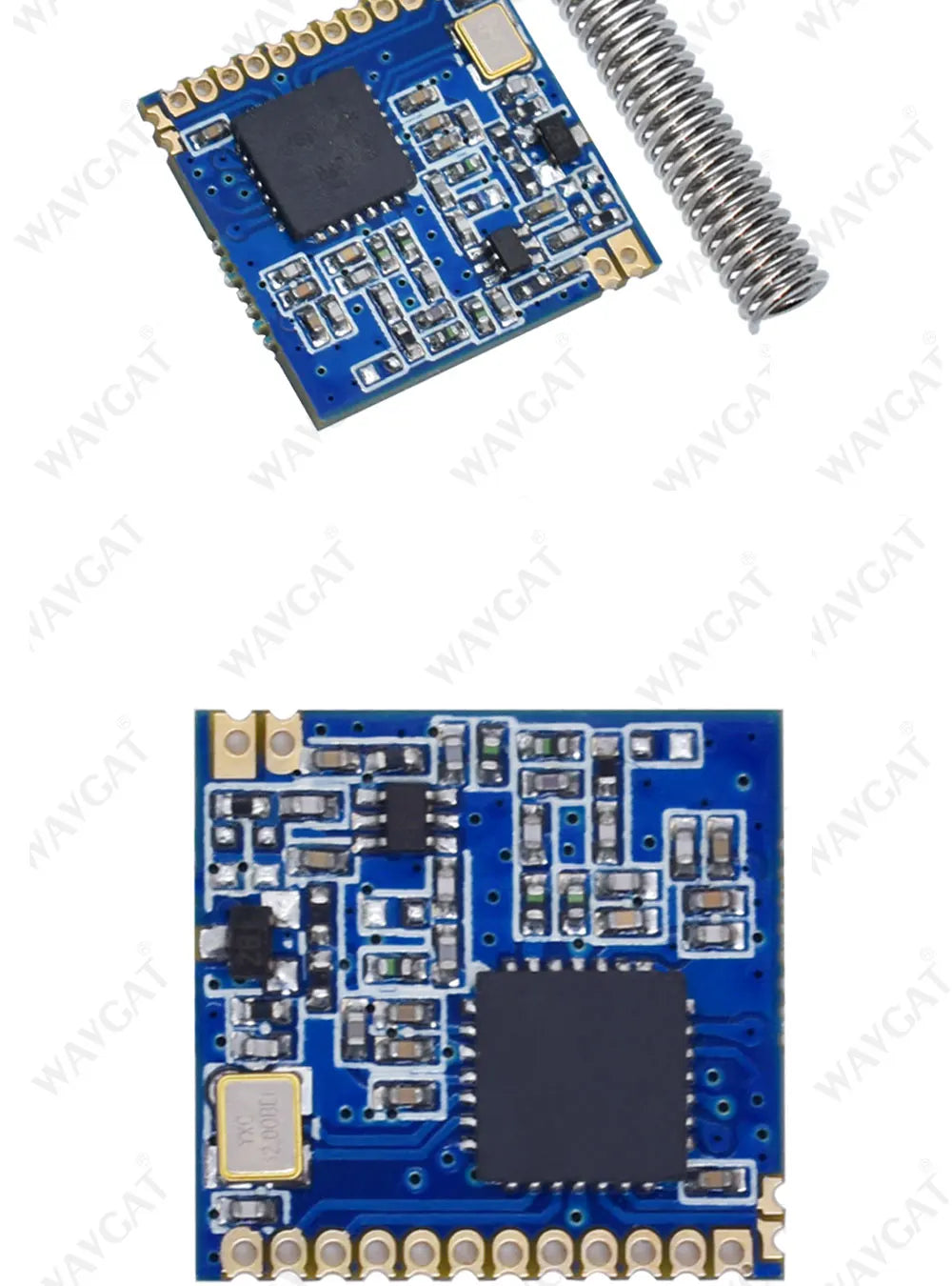 WAVGAT RF LoRa module SX1278 chip PM1280 Long-Distance communication Receiver and Transmitter SPI LORA IOT+1pcs 433MHz antenna