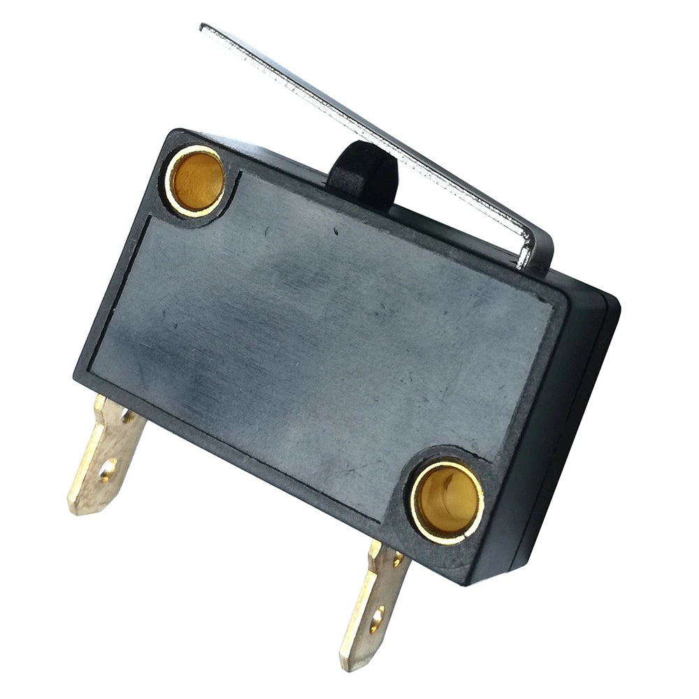 JDNN JDLA-106 Straight Long Lever Bend Long Arm Micro Switches Microswitch 80A 250V 2 Pins, 2-Pack