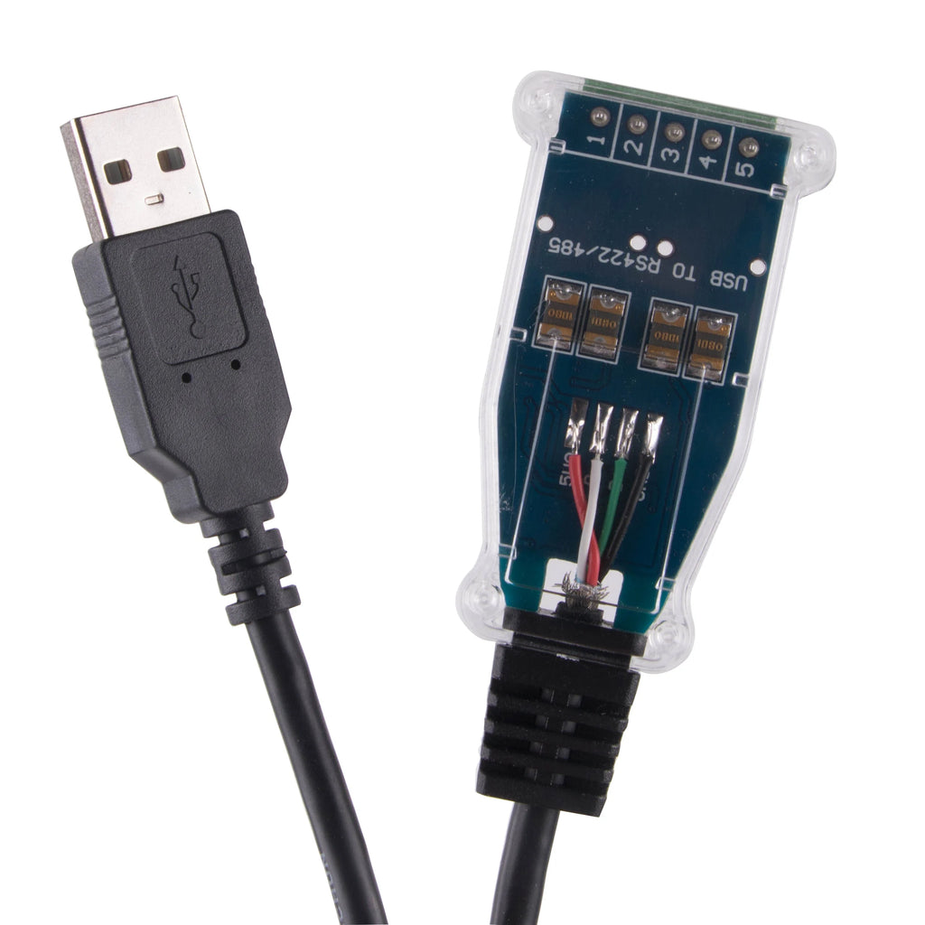 FTDI CH340 USB to RS485 Serial Terminal Block Adapter Communication Cable