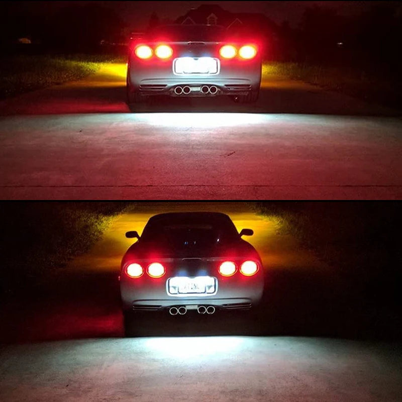 iJDM For Chevy Corvette C4 C5 C6 Impala Monte Carlo Lumina SSR S10 Beretta For Pontiac Aztek Fiero Firebird License Plate Light