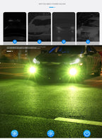 2PCS Strobe Car Fog Lamp H1 H3 H8 H11 LED 9005 HB3 9006 Hb4 H7 Auto Daytime Running Light Flash Driving Bulb White