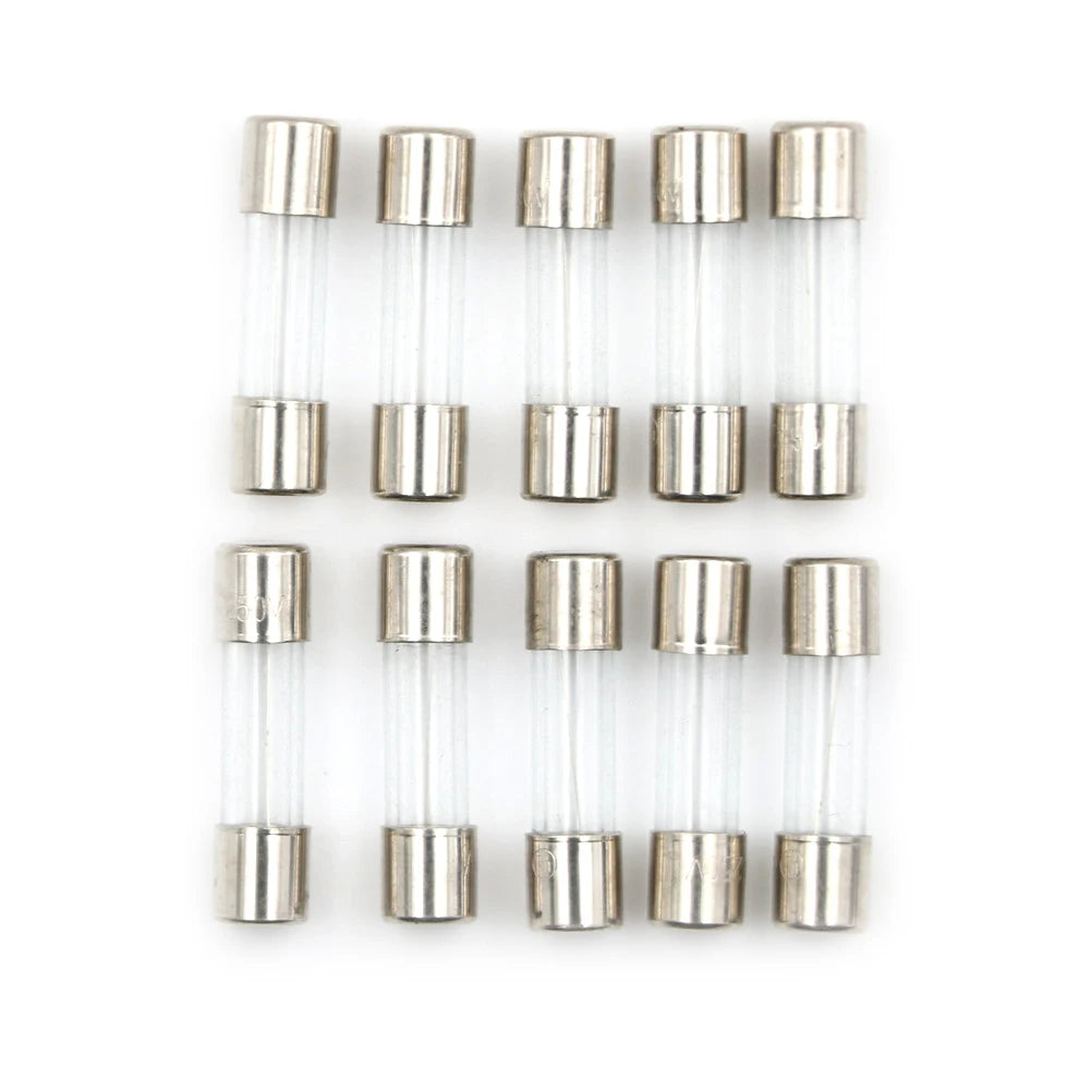 10pcs/lot 1A/1.6A/2A/3A/4A/5A T1.6A 250V New Slow Blow 1.6Amps Glass Tube Fuse 5mm x 20mm