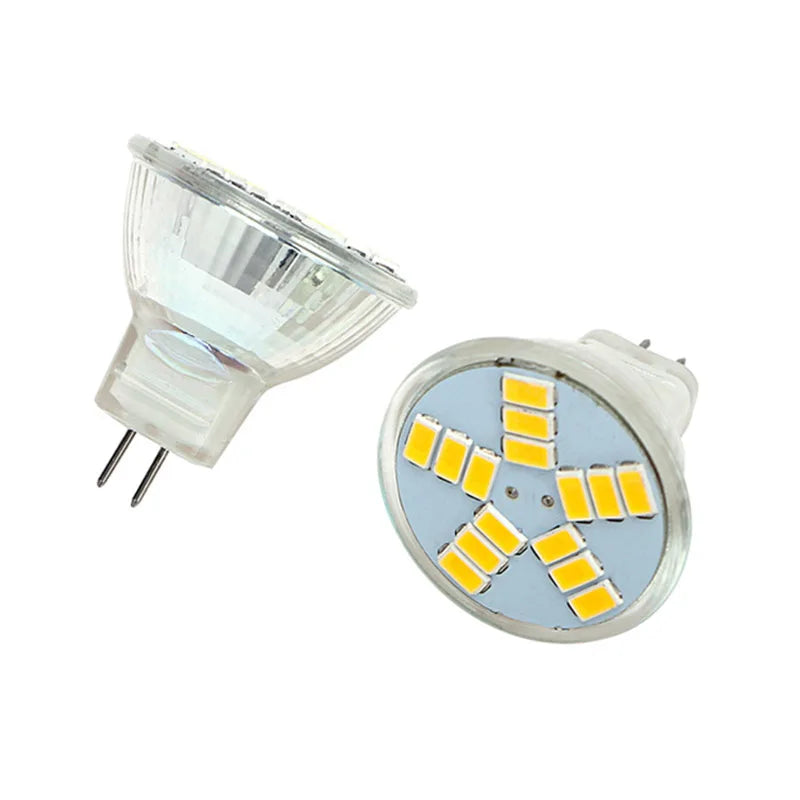 High Bright 3W 5W 7W MR11 GU4 LED Spot Light Bulb Lamp 12V 9LEDs 12LEDs 15LEDs 5730 SMD Cold White Warm White Replace Halogen