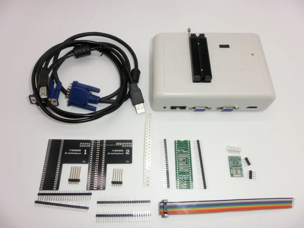 Original RT809H RT809HSE EMMC-Nand FLASH Extremely fast Universal Programmer +39 Items+Edid Cable WITH CABELS EMMC-N