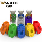 30/50/100PCS RJ45 Connector Boots CAT5E/CAT6/CAT6A Network Ethernet plug caps