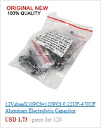 33ValuesX 20PCS=660PCS 1206 SMD Resistor Kit Assorted Kit 1ohm-1M Ohm 1%  Sample Kit