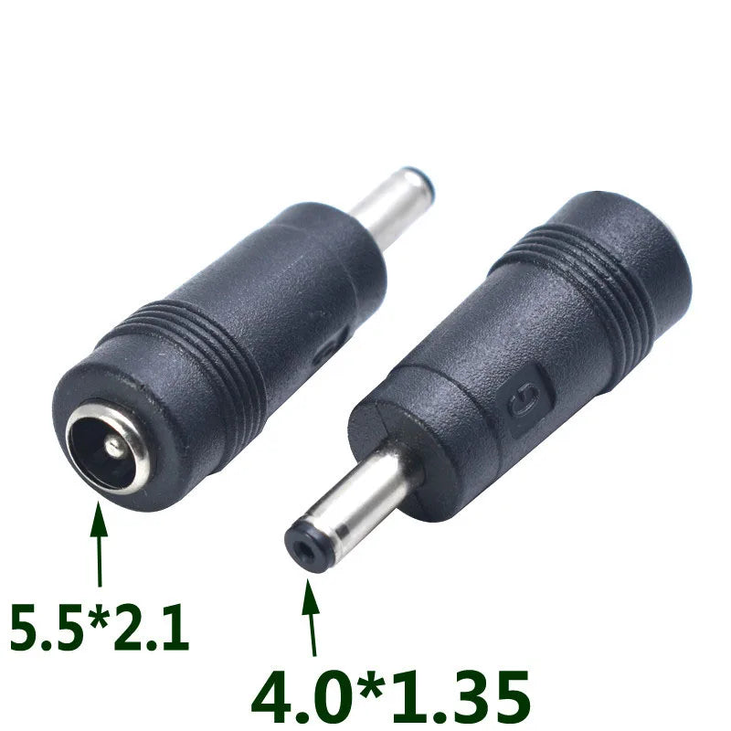 1pcs 5.5x2.1 mm Male Jack to 3.5*1.35 4.0*1.35 4.0*1.7 Female Plug DC 5.5*2.1mm Female to Male Power Connector Adapter Laptop