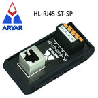 Quick Wiring RJ45 Female To Spring Termianl Block Module RJ45 Vertical Breakout Board Din Rail Mounting Splitter Adapter