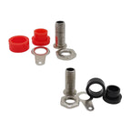 20Pcs 4mm Banana Socket Jack Female Connector Binding Post Speaker Panel Terminals Banana Plug Adapter 5 Colors