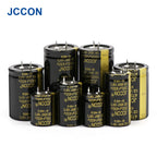 2Pcs JCCON Audio Electrolytic Capacitor 25V 35V 63V 100V 200V 250V 400V 450V 6800UF 10000UF 22000UF For Hifi Amplifier Low ESR