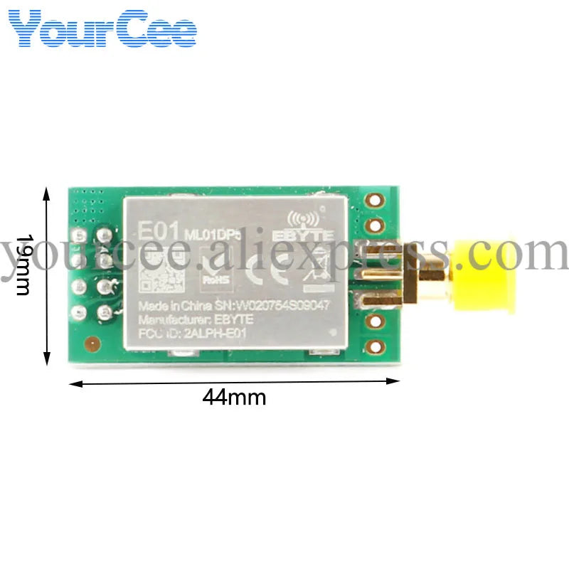 5pcs/1pc E01-2G4M27D E01-ML01DP5 E01-2G4M27SX NRF24L01P NRF24L01 PA LNA Long Range 2.4GHz SPI DIP IoT Wifi Wireless Module