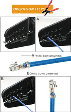 SH1.0/ZH1.5/PH2.0/XH2.54/SM2.54/2510/VH3.96/5557/5559 Molex Tyco JST Spade Terminals Pliers YE-12MB/20MB Crimping Tools YEFYM