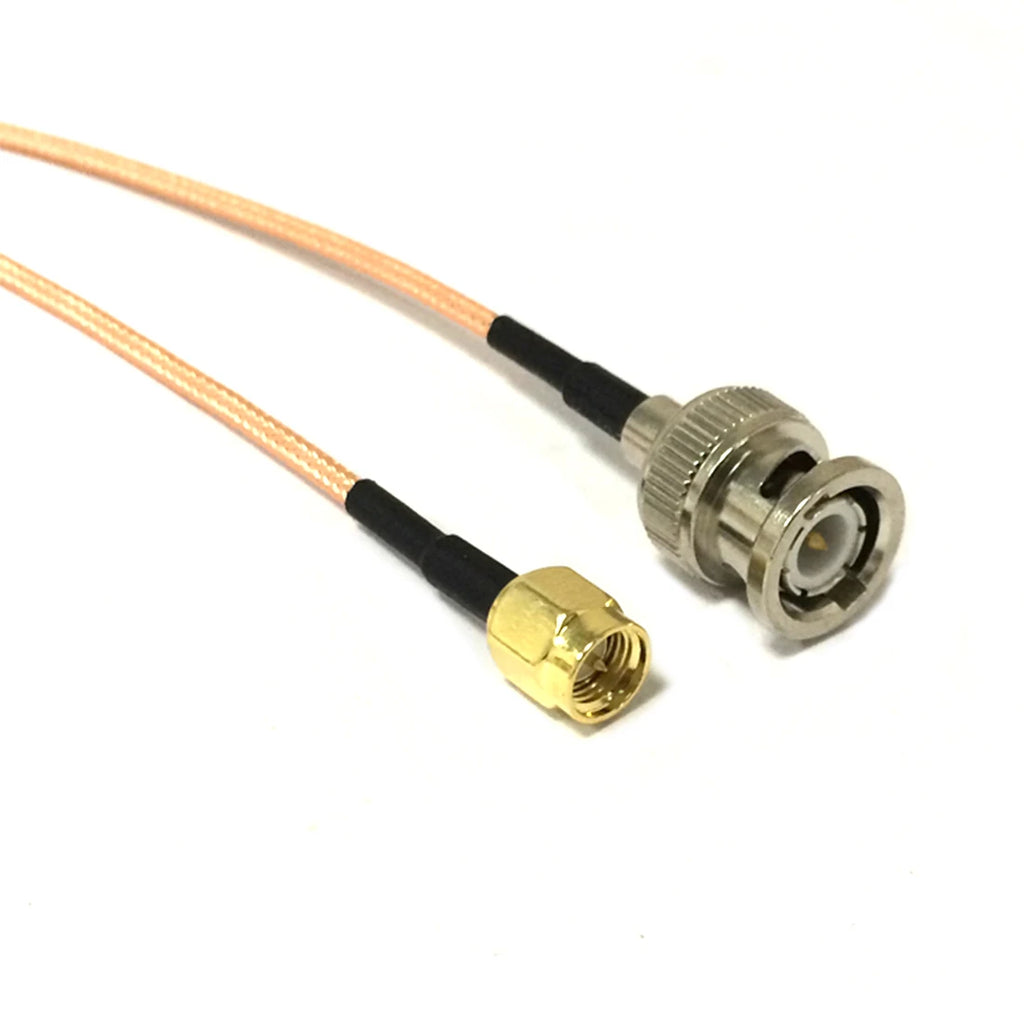 SMA Male Plug to SMA N TNC BNC UHF MCX MMCX TS9 CRC9 Straight Pigtail Cable RG316 for WIFI Wireless 3G 4G Modem NEW
