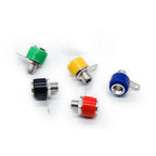 5/10/20/50Pcs 4mm Banana Socket Jack Female Connector Binding Post Speaker Panel Terminals Banana Plug Adapter 5 Colors