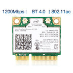 1200Mbps Dual Band 802.11AC  for Intel7260 7260AC 7260HMW 2.4/5GHZ 867M Wifi Bluetooth 4.0 Mini PCIe Wireless Network Wlan Card