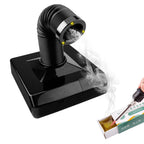 LUXIANZI 16/30/50/60w Solder Iron Smoke Absorber Set Smoking Instrument with Filter Sponge EU/US/UK Plug ESD Fume Extractor Kit