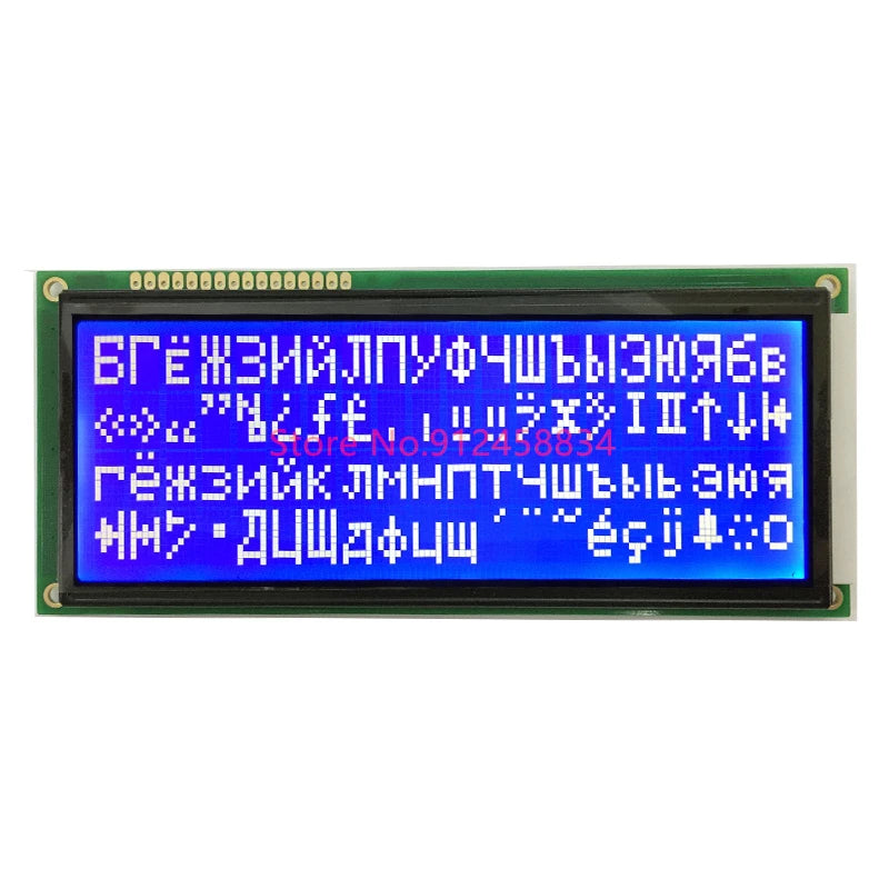 20x4 2004 big large size Russian cyrillic Font or English LCD display Module 146x62.5mm  free ship instead  ACM2004F-FL-YBH-02