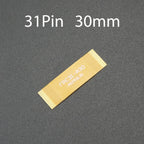 1pcs FPC Flexible Cable 13 21 23 25 27 31 33 39 45 51 Pin FFC FPC Flexible Flat Cable Pitch 0.3mm Same Direction Length 20-200mm