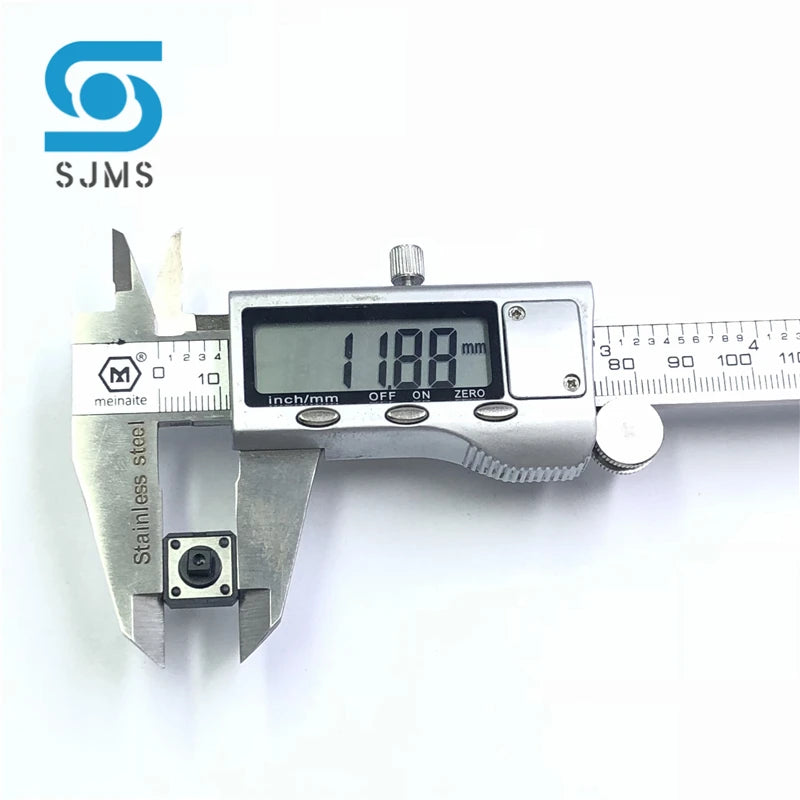 20~100Pcs B3F-4055 12x12x7.3 mm Tactile Switches Yellow Square Push Button Tact Switch 12*12*7.3 mm Micro switch