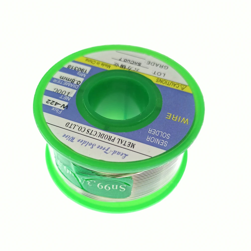 ESPLB 100G 0.5/0.6/0.8/1.0/1.2/1.5/2.0mm Lead Free Solder Wire Tin Welding Soldering Iron Rosin Core Solder Sn99.3 Cu0.7
