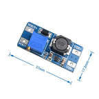 New MT3608 DC-DC Adjustable Boost Module Output 28V 2A Step Up Converter Booster With MICRO USB 2V-24V to 5V 9V 12V 28V