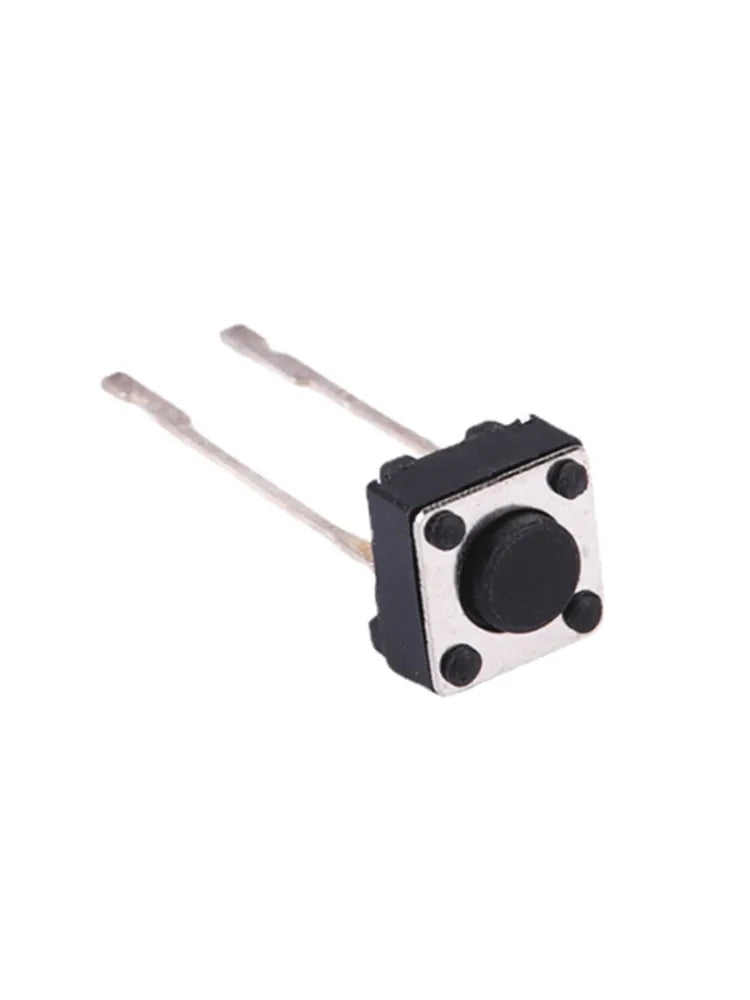 50pcs Tactile Push Button Switch 6x6x5mm 2pin Touch Push Button Long Needle Momentary Switch Micro Push Tact Switch