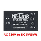 HLK-5M03 HLK-5M05 HLK-5M12 5W AC-DC 220V to 12V/5V/3.3V Buck Step Down Power Supply Module Converter Intelligent