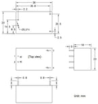 Sample Order Low Cost Hilink HLK-5M05 5W 5V 1A  AC DC  Step-Down Power Supply Module