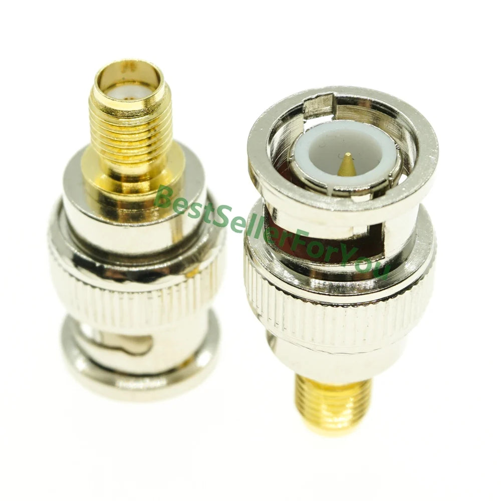 BNC Male Female To SMA UHF N PL259 SO-239 2x BANANA Male Female RF Connector Adapter Test Kit