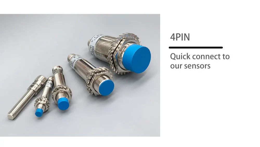Cloweit M12 3 4 5 8 Pins PVC LED IP67 Sensor Cable Connector Type A Socket Plug 2m Waterproof  Male&Female Straight Angle