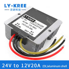 LY-KREE 24v to 12v converter 1A 3A 5A 10A 20A 30A 40A step-down module dc dc 24v to 12v step down converter dc power supply
