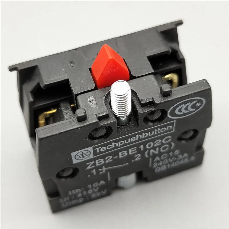 XB2-BS142 XB2-BS442 XB2-BS542 1NC Key Emergency Stop Rotary Push Button Switch 2 Position Locking 22mm Mushroom Head Button