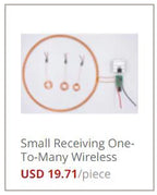 Small 20mm Coil Receiving 300mA High Current Wireless Charging Wireless Power Supply Module XKT412-28