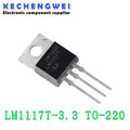 10PCS LM1117T-3.3 LM1117T LM1117 Low Dropout Voltage Regulator 3.3V