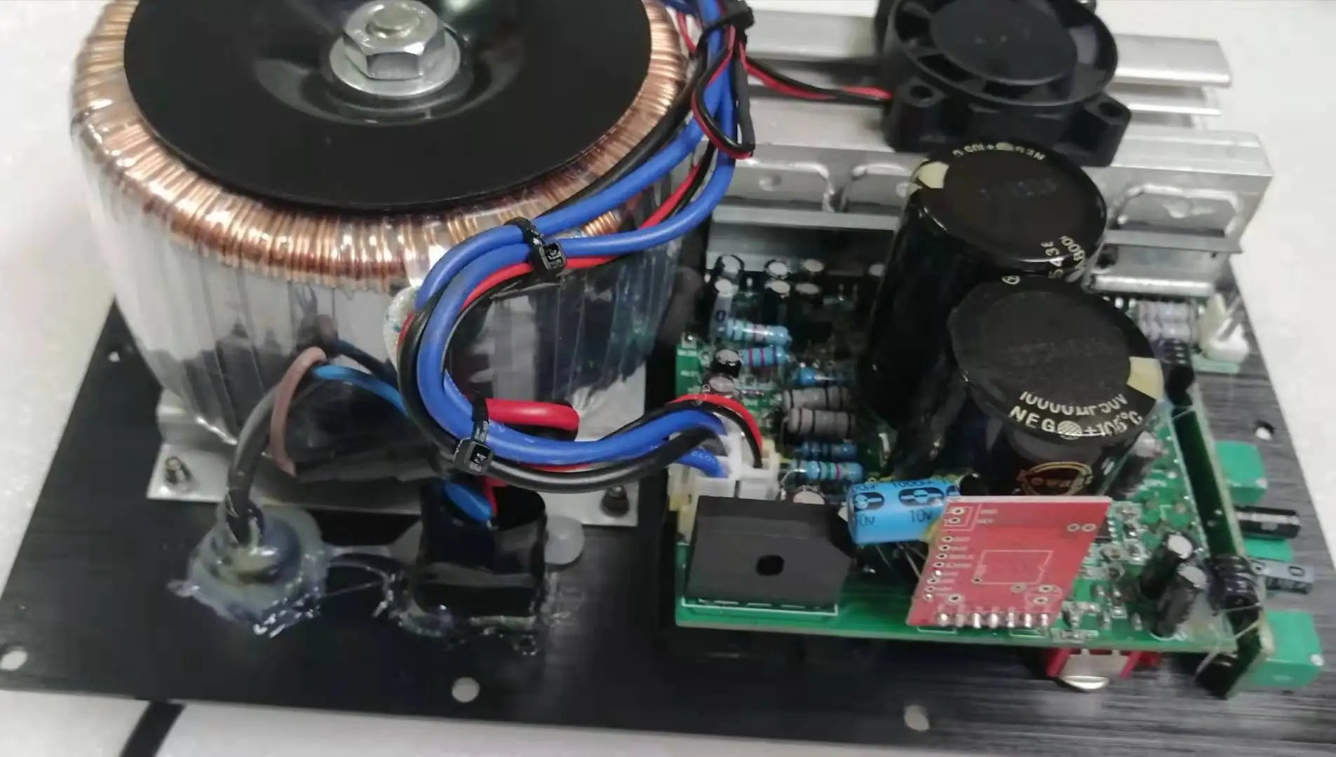 2.1 Multimedia Subwoofer Power Amplifier Board Subwoofer Power Amplifier Board Parallel TDA7293 2.1 Bluetooth Amplifier Board