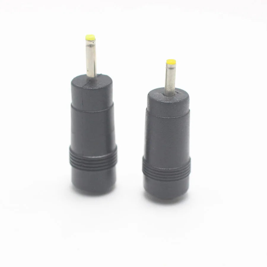1/2/5pcs 2.5 X 0.7 mm Male to 5.5x2.1/5.5x2.5 Female Socket Jack DC Power Connector Adapter Laptop 5.5*2.1/5.5*2.5 to 2.5*0.7mm
